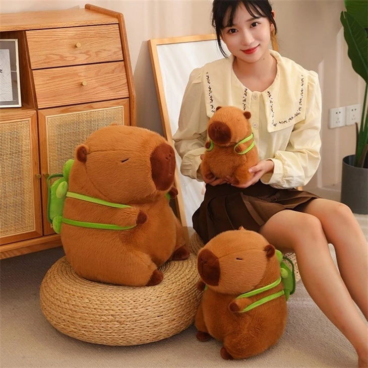 Capybara Stuffed Plush Pillow high quality